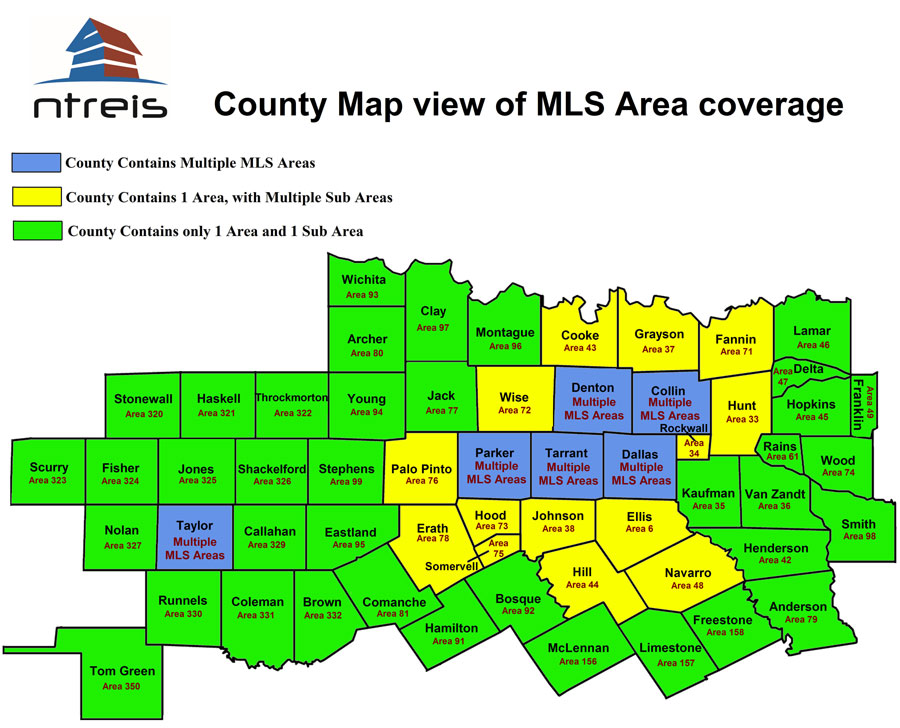 NTREIS Coverage Area